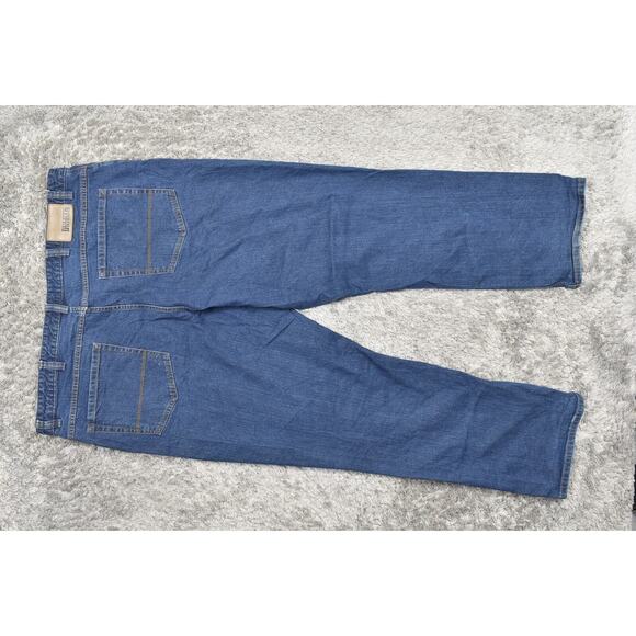 Duluth Trading Co. Men's Blue Jeans 44x34 Cotton Straight Flex Weekender - Picture 3 of 8